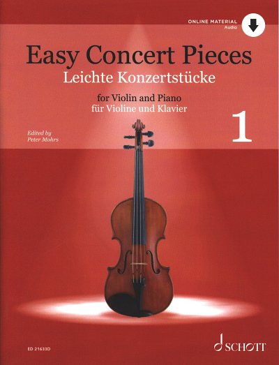 Easy Concert Pieces 1, VlKlav (KlavpaSt+Aud)