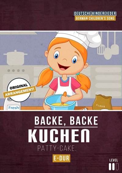 DL: traditional: Backe, Backe Kuchen, Klav
