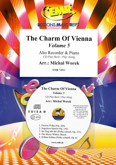 M. Worek: The Charm Of Vienna Volume 5, AblfKlav (+CD)