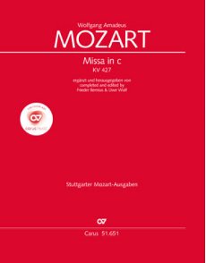 W.A. Mozart: Messe c-Moll KV 427 (Part.)
