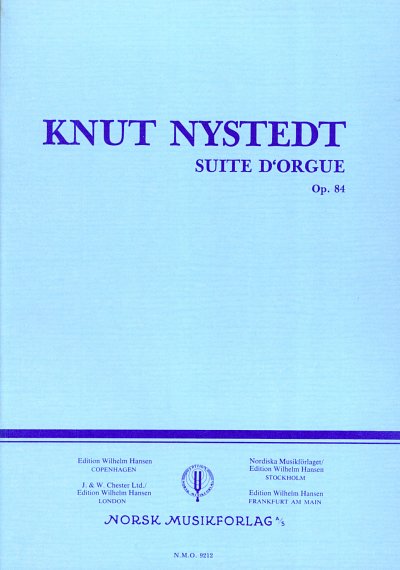 AQ: K. Nystedt: Suite D'Orgue Op 84 (B-Ware)