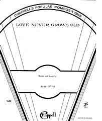 Harry Parr-Davies: Love Never Grows Old