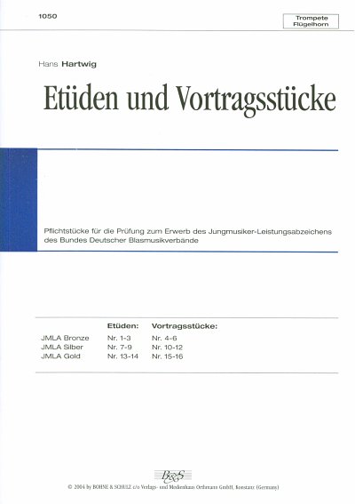 H. Hartwig: Etueden + Vortragsstuecke