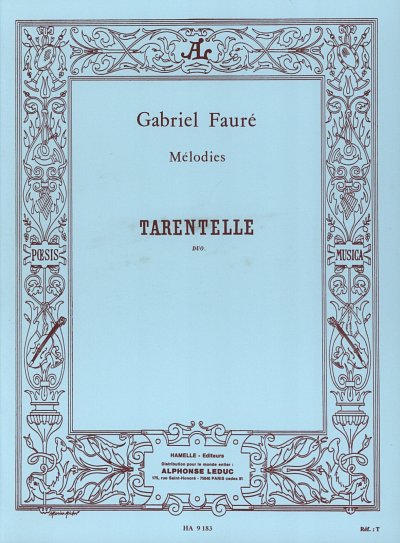 G. Fauré: Tarentelle Op.10 No.2 (KA)