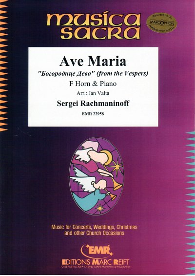 S. Rachmaninow: Ave Maria, HrnKlav
