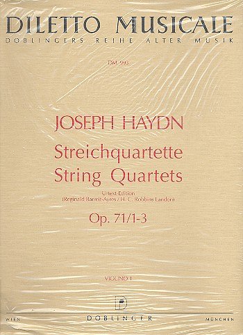 J. Haydn: Quartette Op 71/1-3 Diletto Musicale