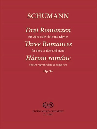 R. Schumann: Drei Romanzen op. 94, Ob/FlKLav (KlavpaSt)
