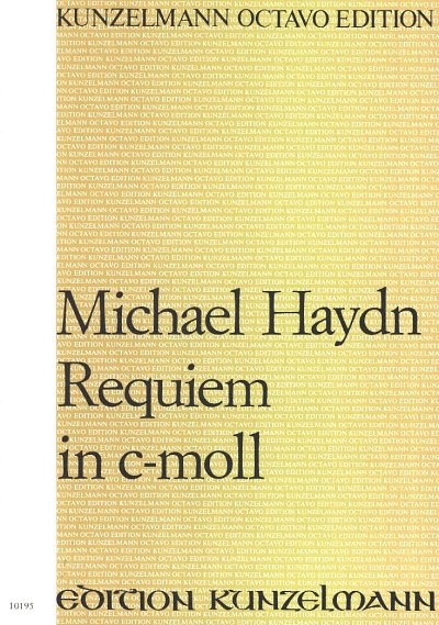 M. Haydn: Requiem in c-Moll, GesGchKamo (Part.)