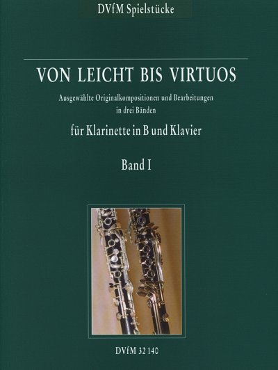 E. Koch: Von leicht bis virtuos 1, KlarKlav (KlavpaSt)