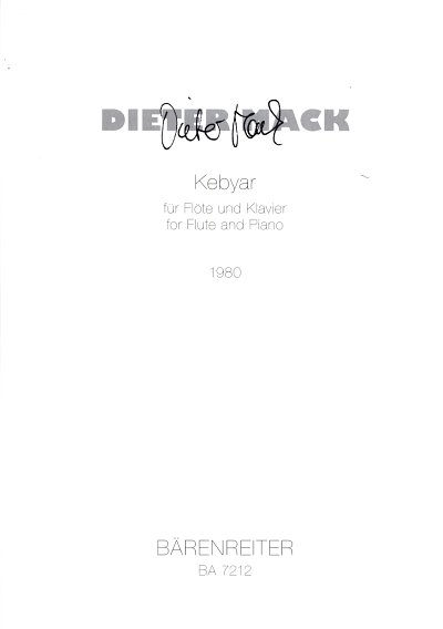 D. Mack: Kebyar (1980), FlKlav (Sppa)