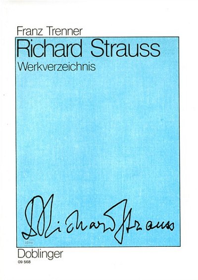 Richard Strauss - Werkverzeichnis (Bu)