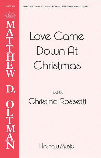 Love Came Down at Christmas, GCh4 (Chpa)