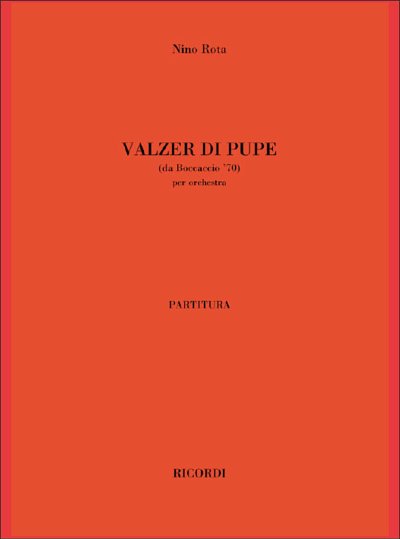 Valzer Di Pupe, Sinfo (Part.)