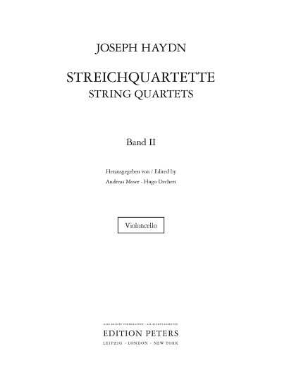 J. Haydn et al.: String Quartets Complete Vol.2