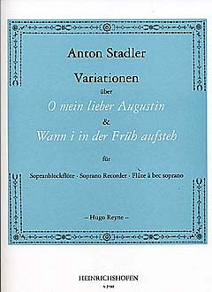A. Stadler: Variationen Ueber O Mein Lieber Augustin +