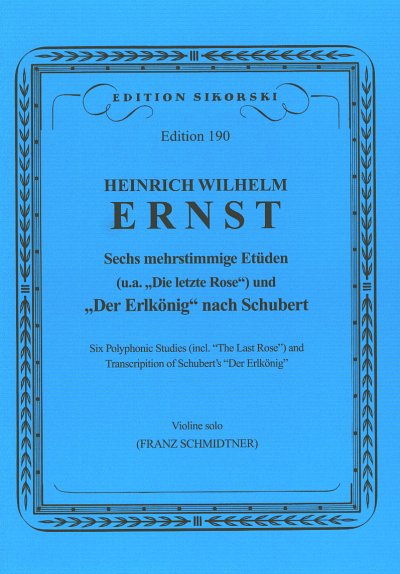 Ernst Heinrich Wilhelm: 6 Mehrstimmige Etueden