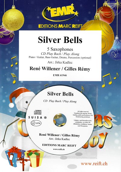 R. Willener: Silver Bells, 5Sax (+CD)