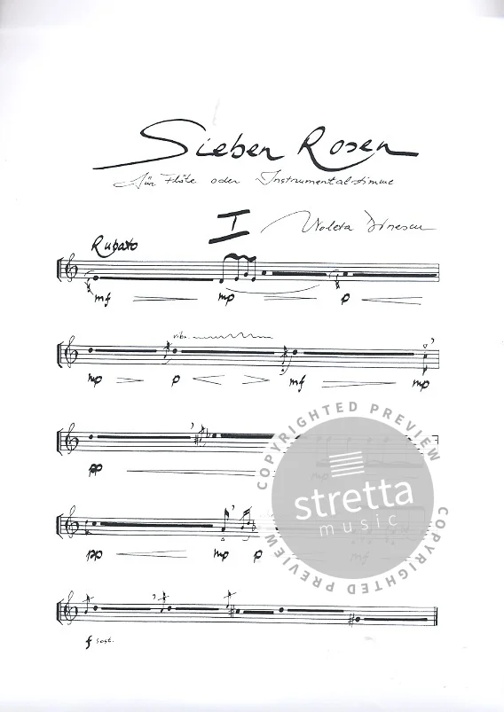 Dinescu Violeta: 7 Rosen (1)