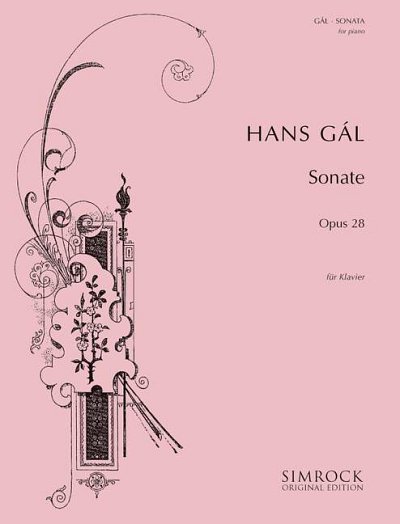 G. Hans: Klaviersonate op. 28 , Klav