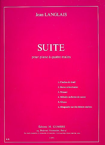 J. Langlais: Suite (6 pièces), Klav4m (Sppa)