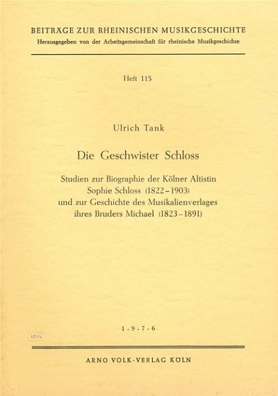 T. Ulrich: Die Geschwister Schloss (Bu)