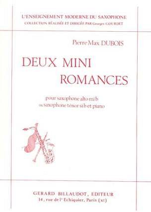 P.-M. Dubois: 2 Mini Romances, ASaxKlav