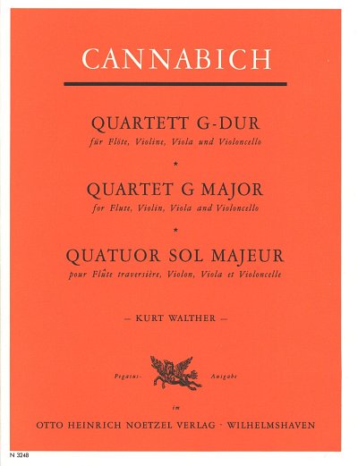 Cannabich Johann Christian: Quartett G-Dur