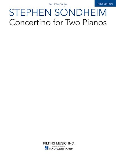 S. Sondheim: Concertino for Two Pianos
