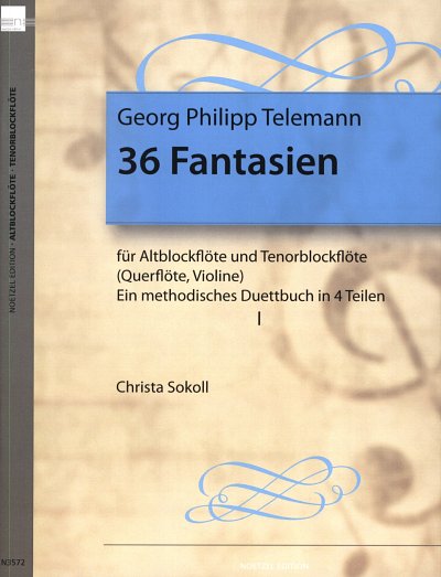 G.P. Telemann: 36 Fantasien Teil 1, 2BflAT (Sppa)