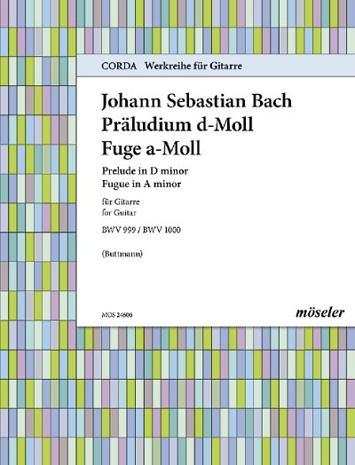 J.S. Bach: Präludium D minor (orig. C minor) / Fuge A minor (orig. G minor)