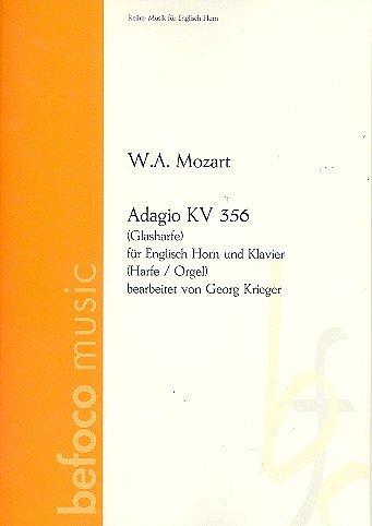 W.A. Mozart: Adagio Kv 356 (Glasharfe)
