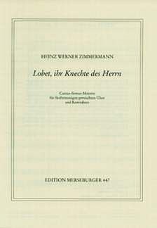 H.W. Zimmermann: Internationale Solistenmappe