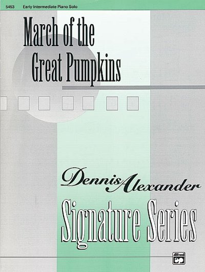 D. Alexander: March of the Great Pumpkins, Klav (EA)