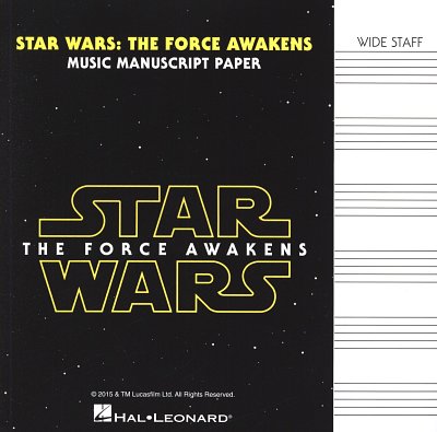 J. Williams: Star Wars: The Force Awakens – Manuscript Paper
