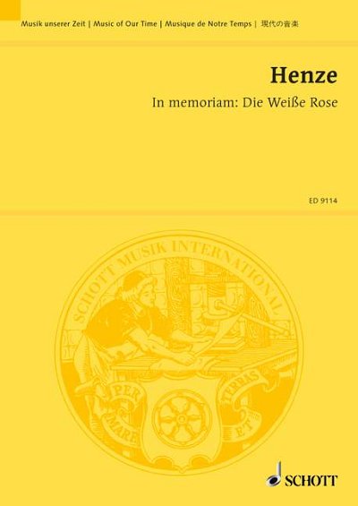 DL: H.W. Henze: In memoriam: Die Weiße Rose (Stp)