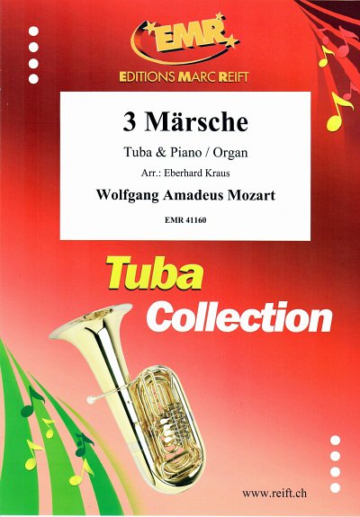 W.A. Mozart: 3 Märsche, TbKlv/Org