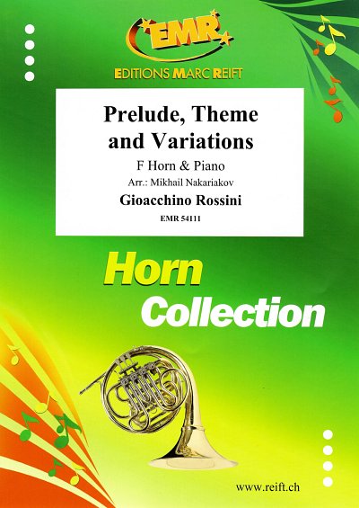 G. Rossini: Prelude, Theme and Variations, HrnKlav