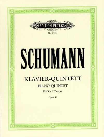 R. Schumann: Klavier-Quintett Es-Dur, 2VlVaVcKlav (KlavpaSt)