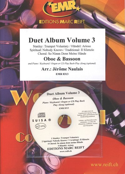 J. Naulais: Duet Album Volume 3, ObFag (+CD)