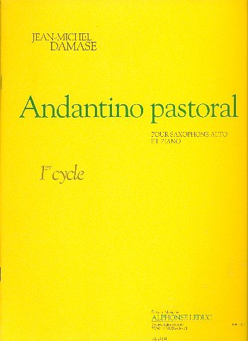 J.-M. Damase: Andantino Pastoral, ASaxKlav (Bu)