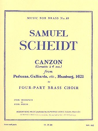 S. Scheidt: Samuel Scheidt: Canzon (Pa+St)