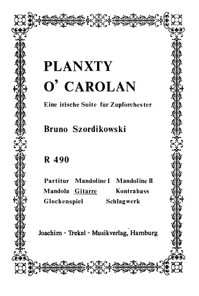 Szordikowski Bruno: Planxty O'Carolan