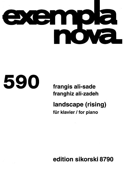 A. Frangis: Landscape (Rising) fuer Klavi., Klavier