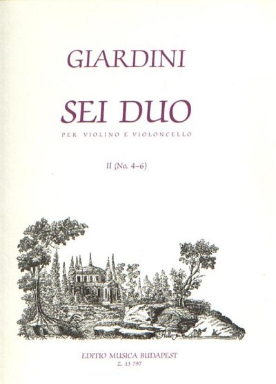 F.D. Giardini: Sei Duo 2, VlVc (Sppa)