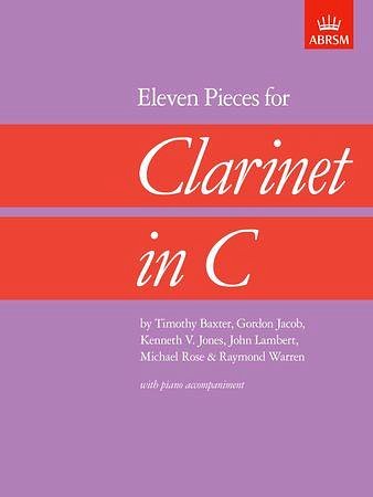Eleven Pieces for Clarinet in C, KlarKlav (Sppart)