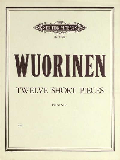 Wuorinen Charles: Short Pieces