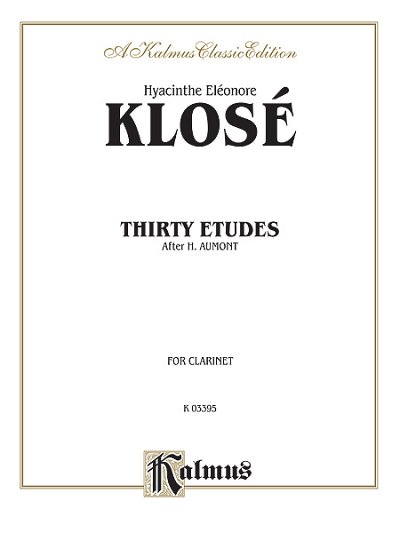 Thirty Etudes after H. Aumont, Klar
