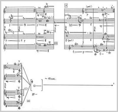 W. Feldmann: absences (fragmente) 2. Streichquartett / Parti