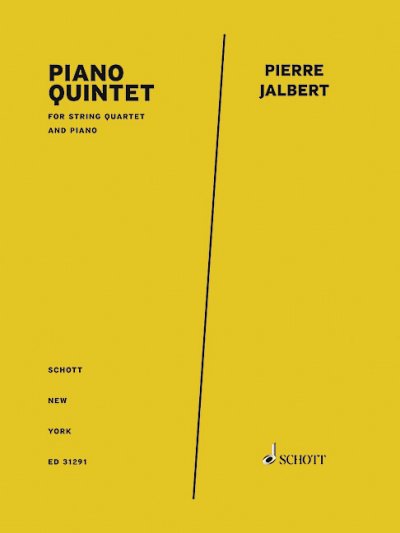 DL: P. Jalbert: Piano Quintet, 2VlVaVcKlav (Pa+St)