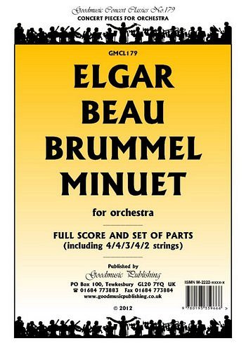 E. Elgar: Beau Brummel Minuet, Sinfo (Pa+St)